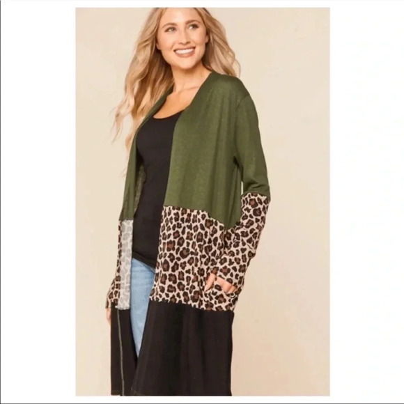 Multi Print Knit Cardigan - Picture 3 of 13